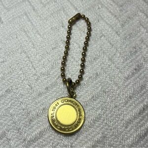 Coach Medallion Bag Tag
